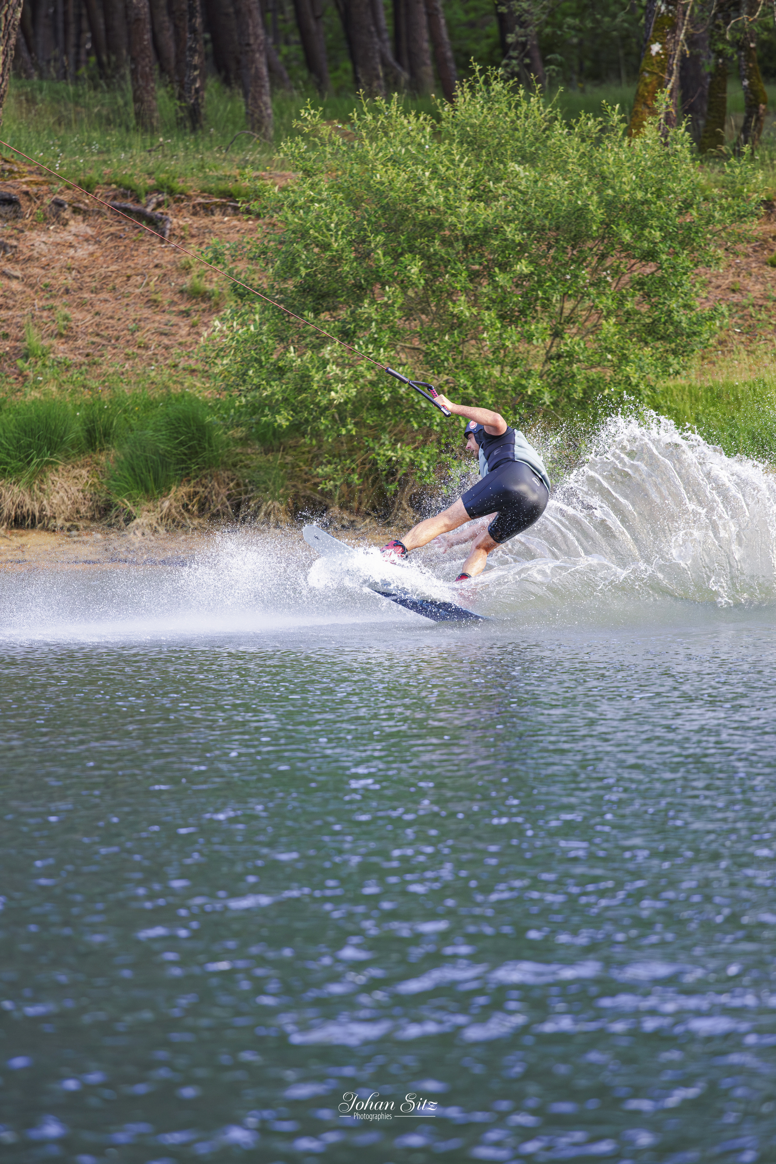 Bouée tractée au MTD Wake Park